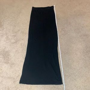FOREVER 21 HIGH WAISTED SLIT SKIRT